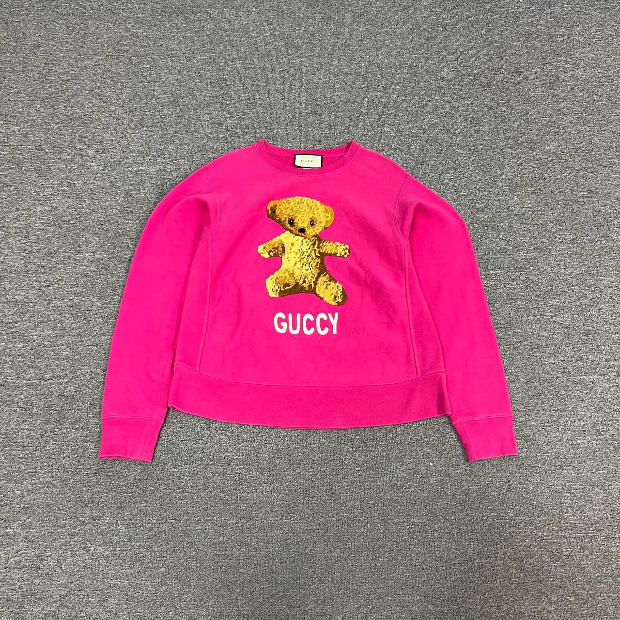 99新 AMIPARIS Gucci 古驰 泰迪熊 套头卫衣 99新 M码