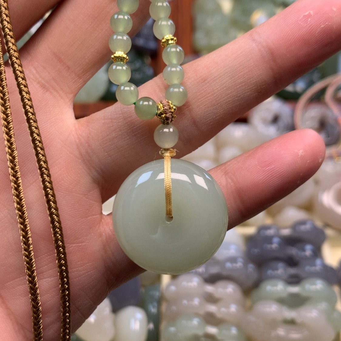 【闪购商品】和田玉颈饰未镶嵌