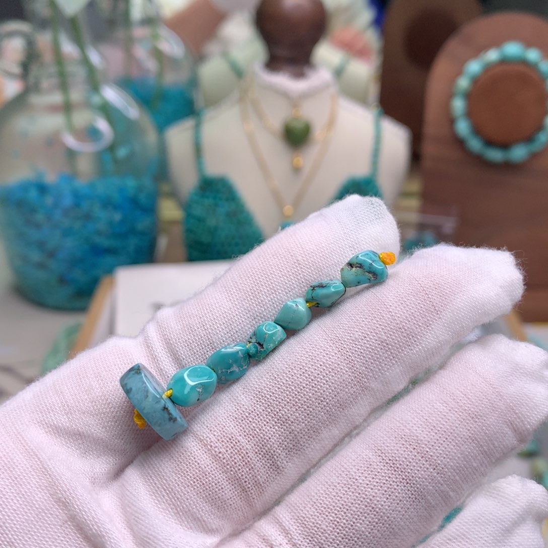 绿松石未镶嵌配饰