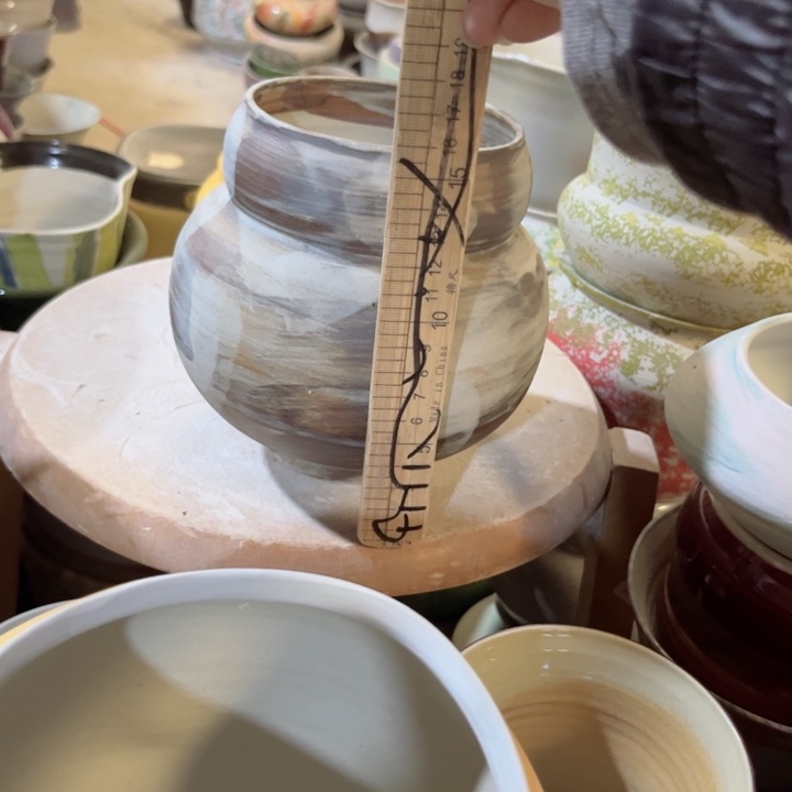 瓷片口10高15 景德镇陶瓷