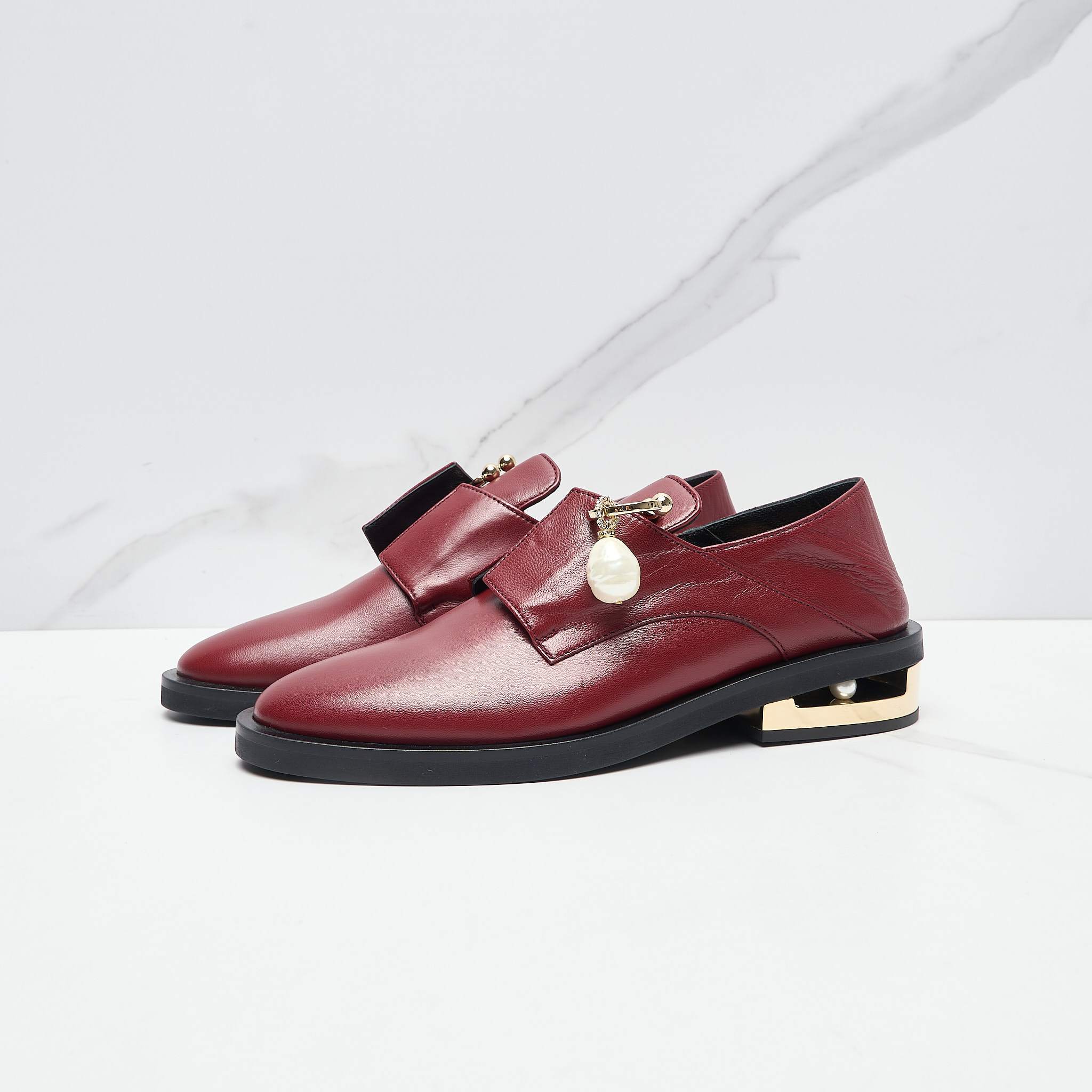 Coliac女士珍珠乐福鞋CAGS00026