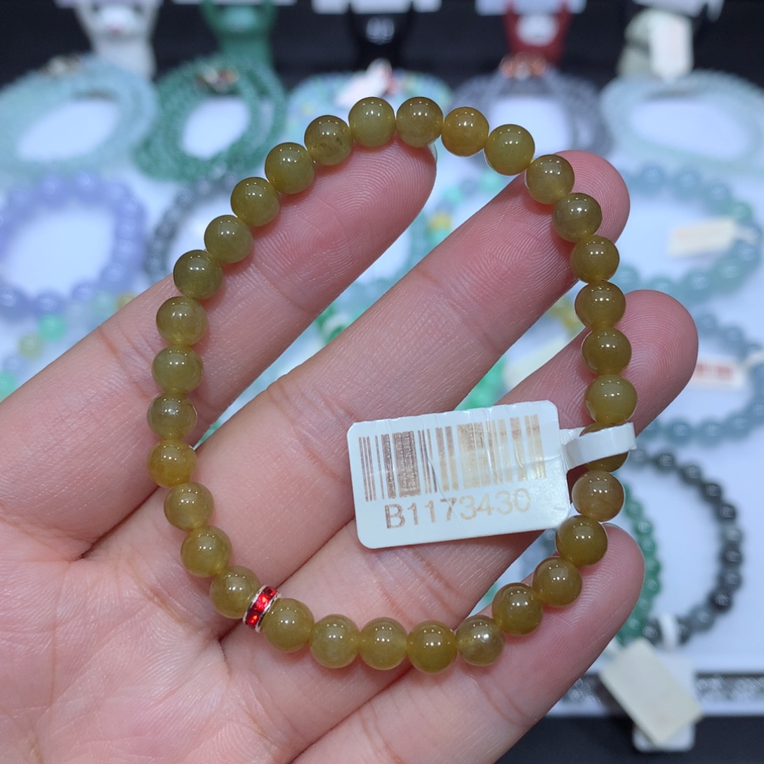 翡翠未镶嵌手串天然