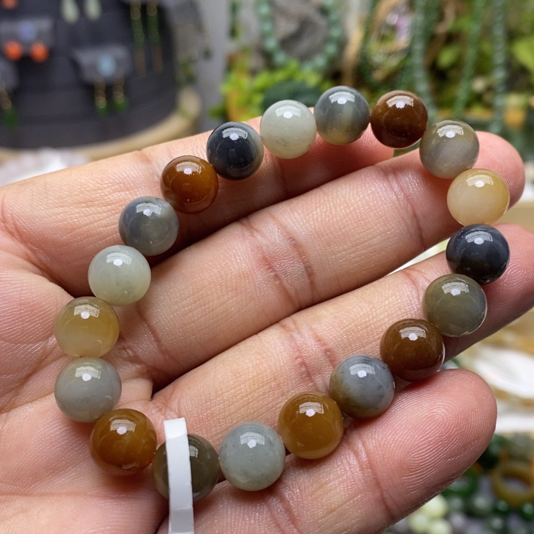 和田玉手链未镶嵌75