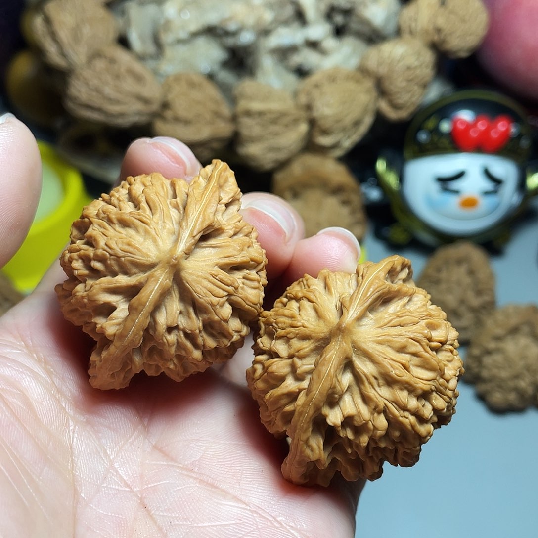 核桃手串/手链精品盘龙纹43加