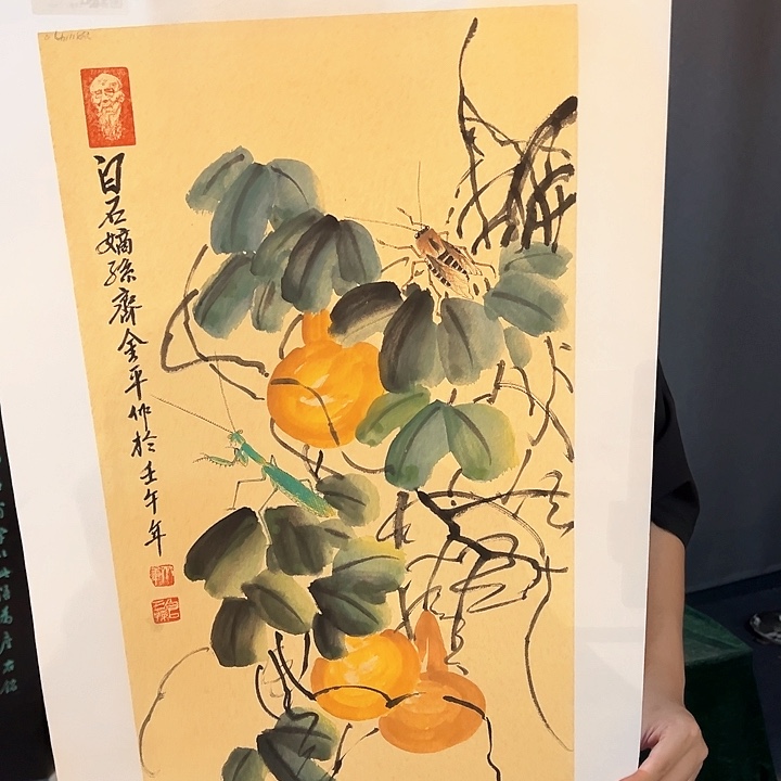 国画秉芝先生精品之一