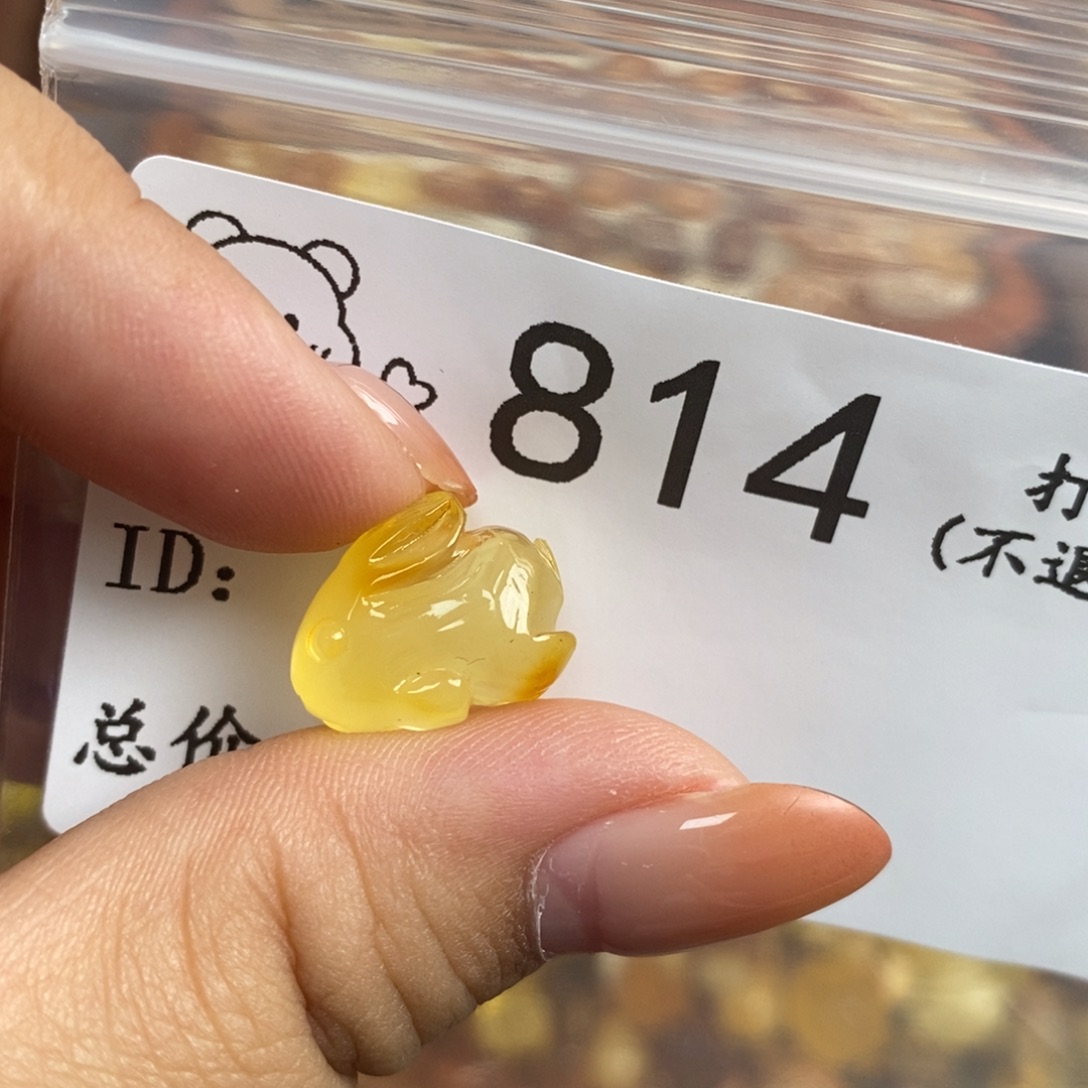舞***️琥珀未镶嵌珠宝奇石