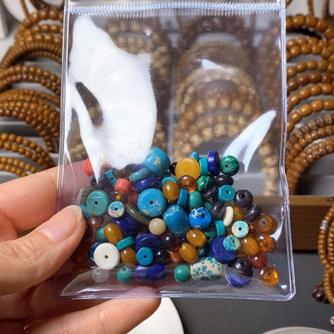 菩提手串/手链紫金鼠配饰一套