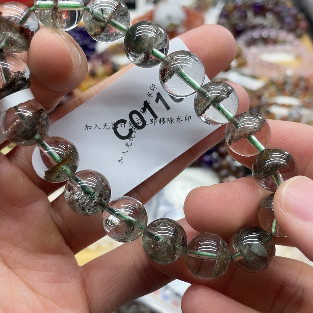 未镶嵌水晶手链天然