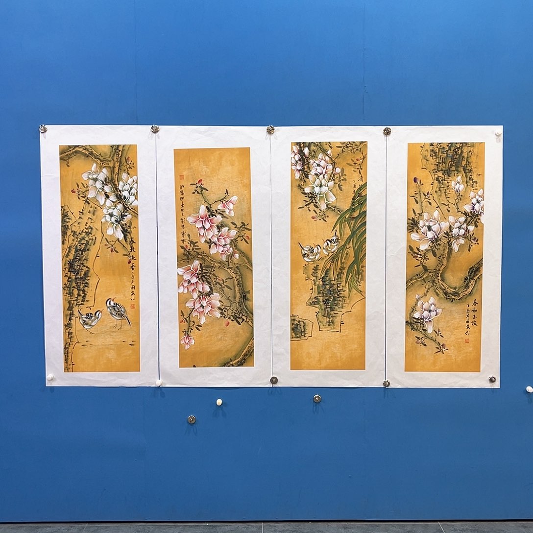 国画国画作品手绘国画