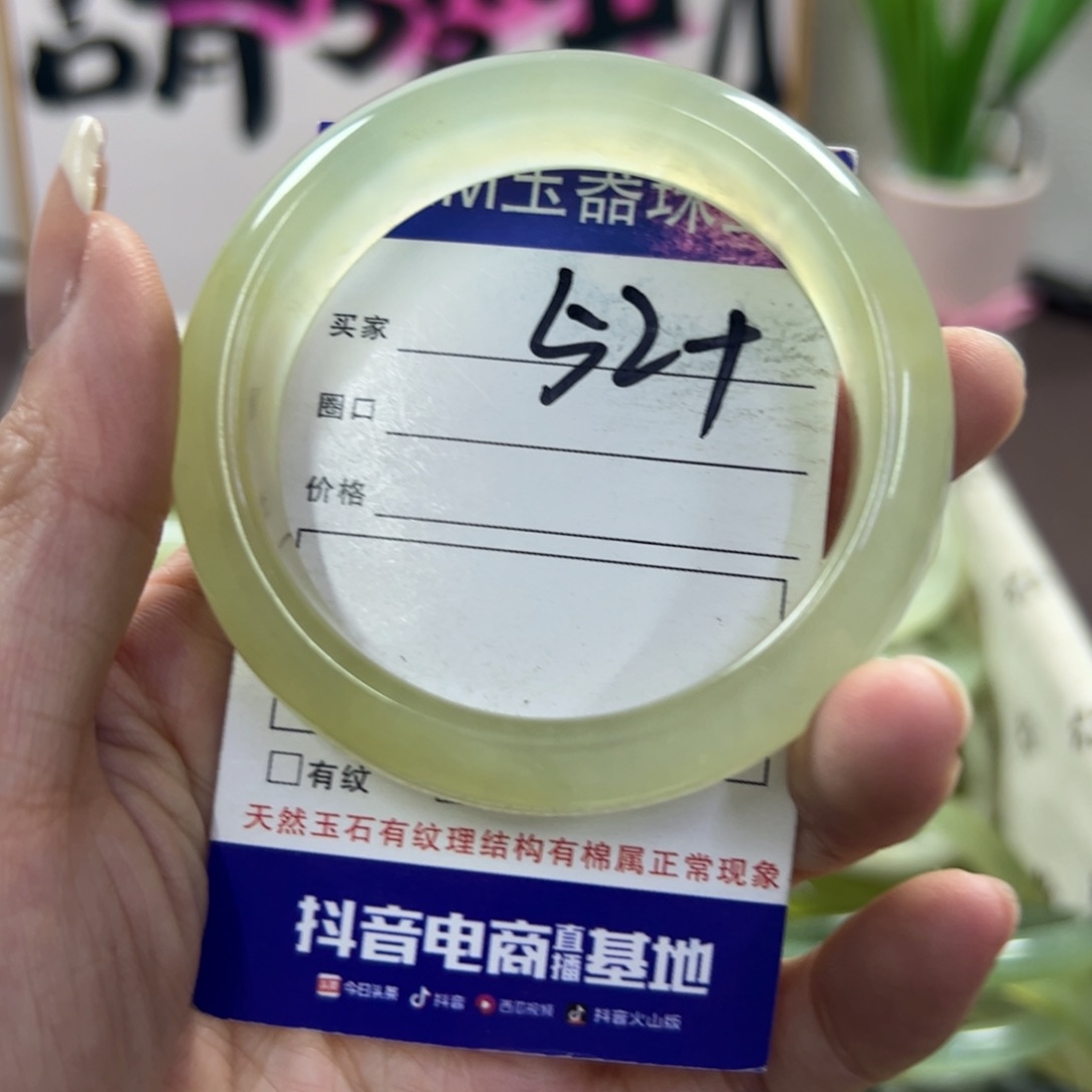 蛇纹石玉手镯未镶嵌539