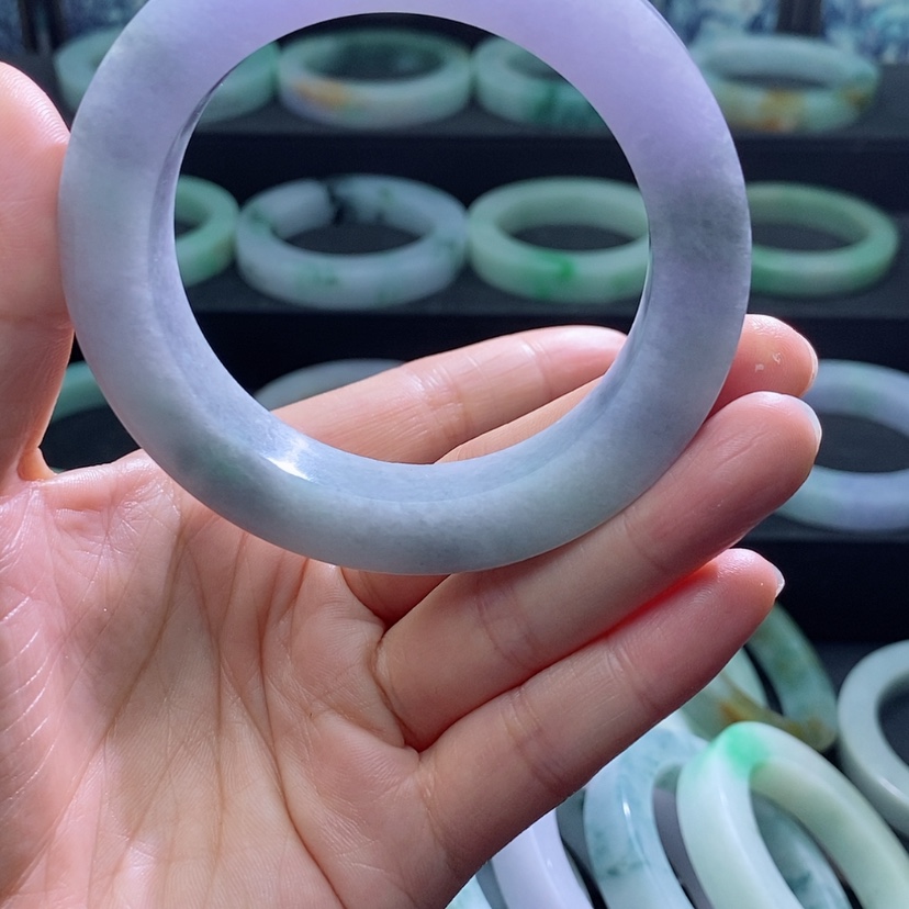 【闪购商品】定制翡翠手镯未镶嵌采*