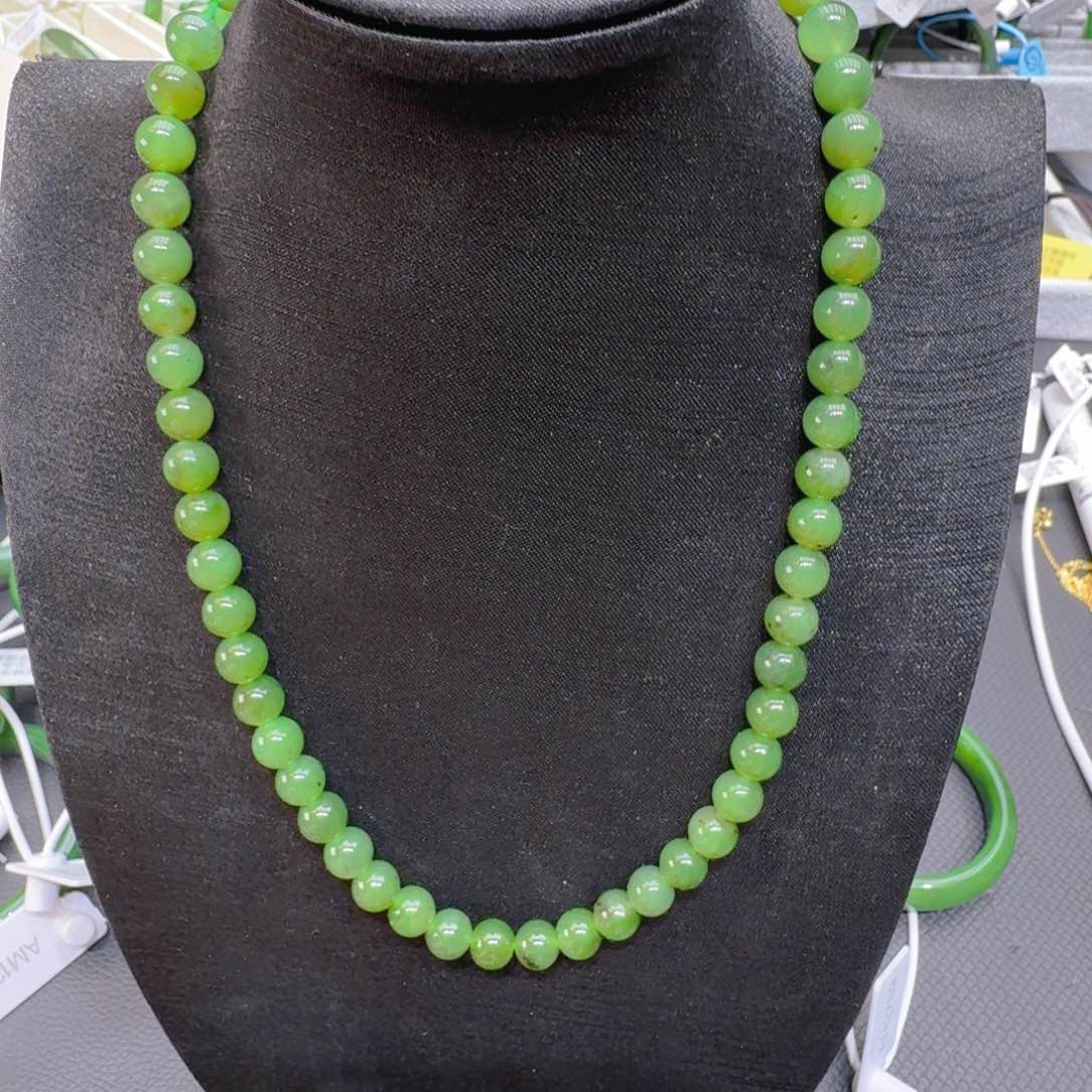 和田玉（碧玉）未镶嵌颈饰