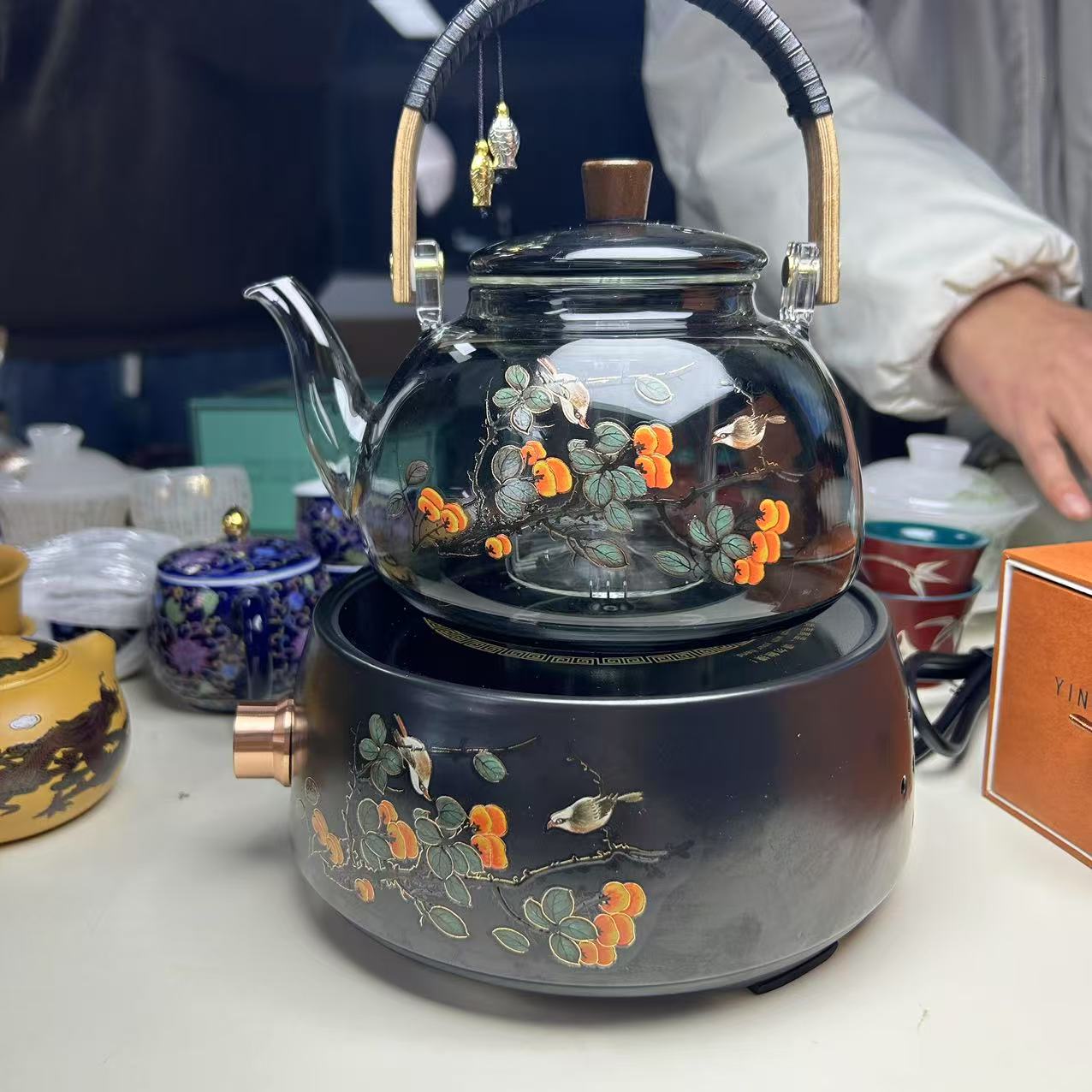 喜上眉梢电陶炉  