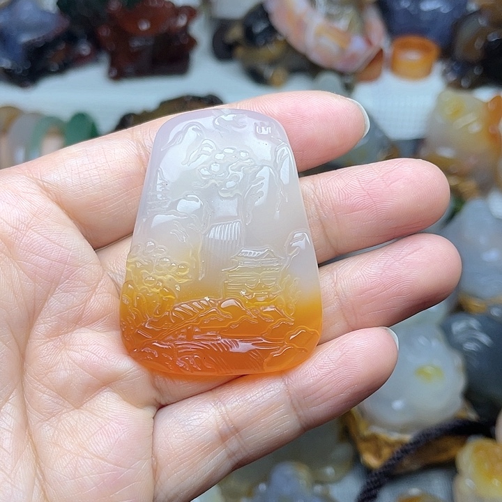 玛瑙/玉髓饰品未镶嵌