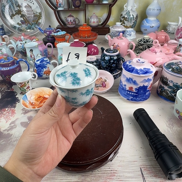 陶摆件景德镇陶瓷老厂瓷2