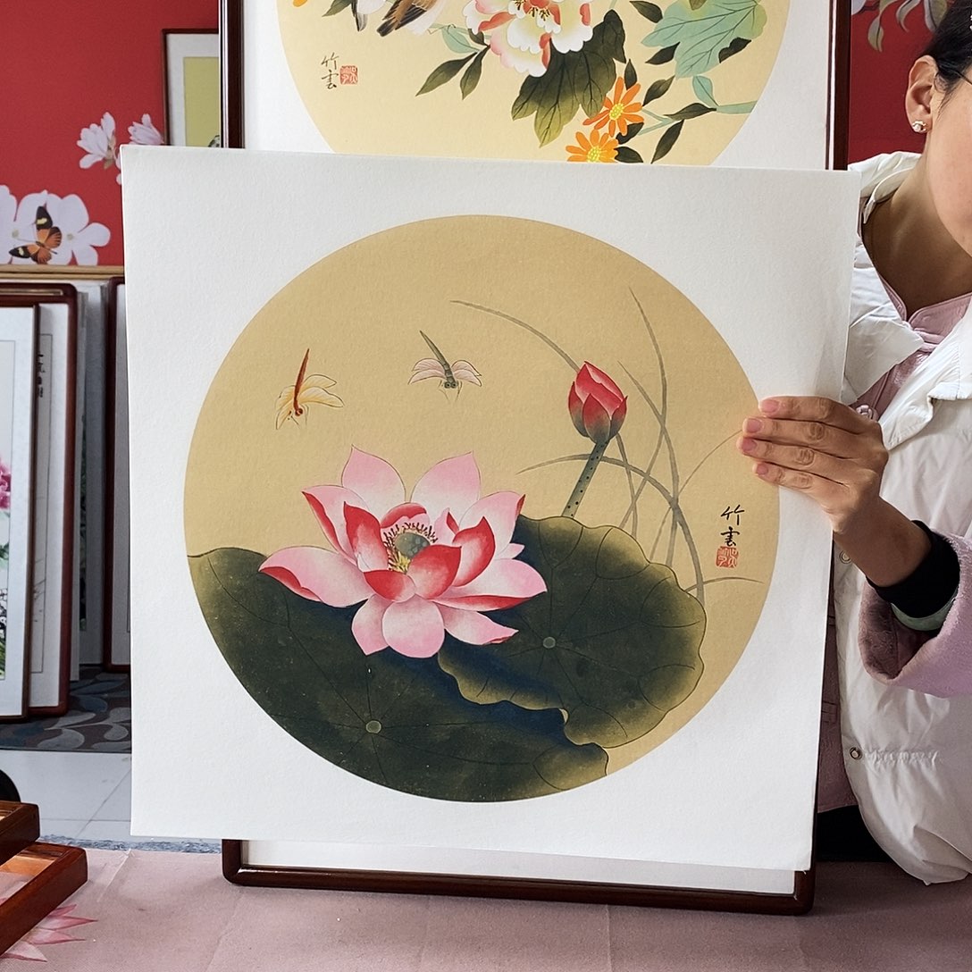 国画手写手绘62✖️62国画作品