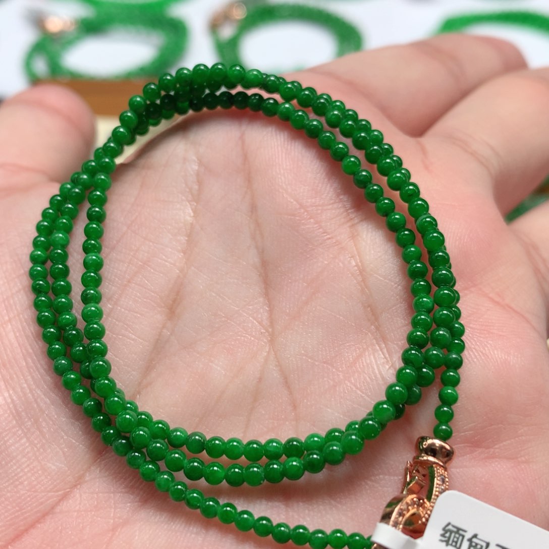 未镶嵌手链翡翠翡翠