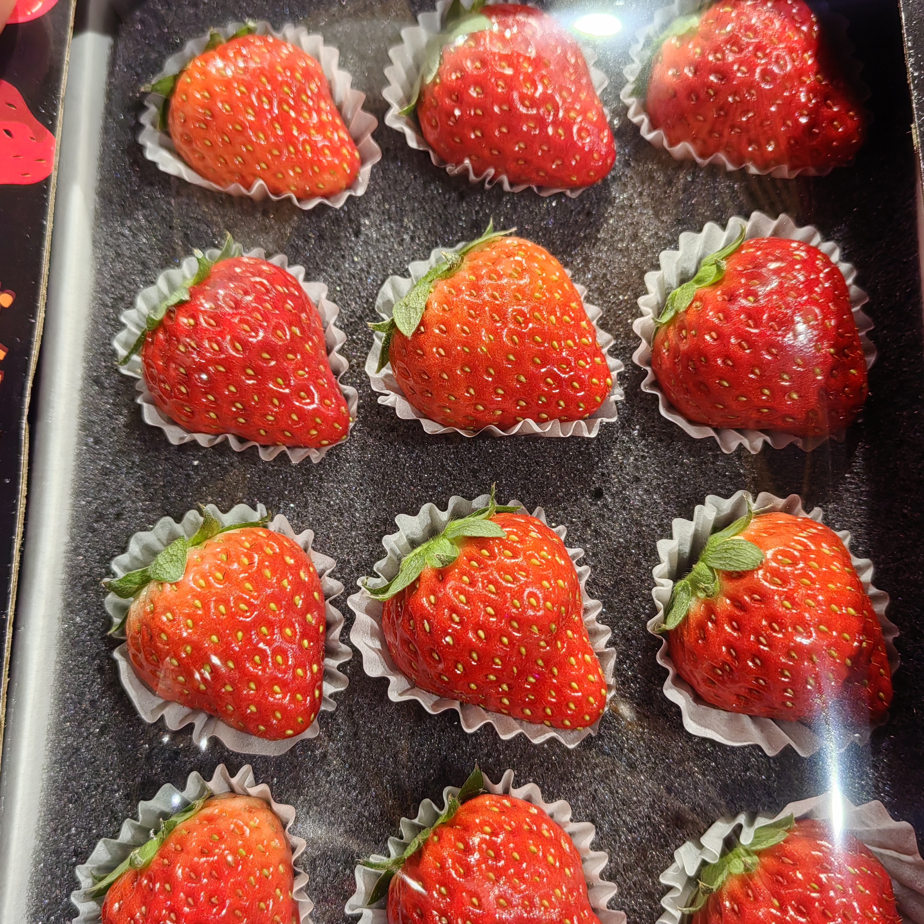 丹东草莓，奶香浓郁，甜度赞 24一盒（半斤）