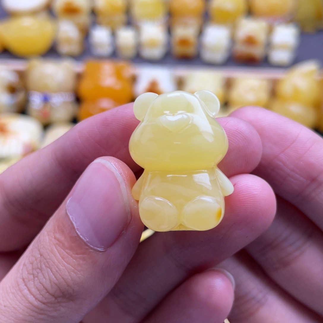 琥珀未镶嵌裸石蜜蜡