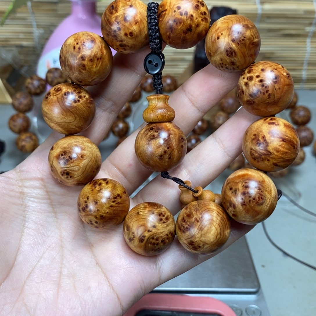 中***9手串/手链柏木（崖柏）