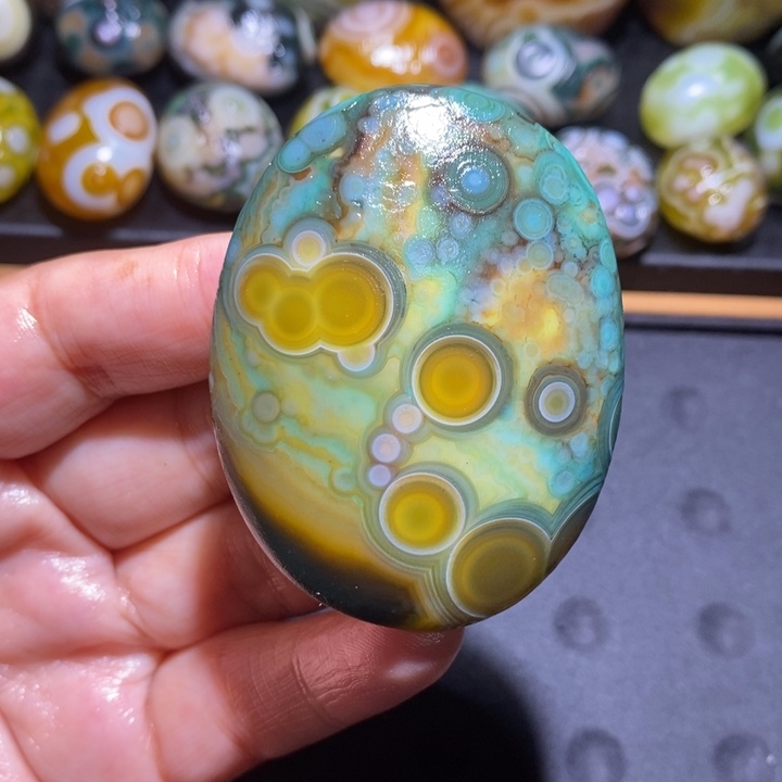 未镶嵌玛瑙/玉髓珠宝半成品22