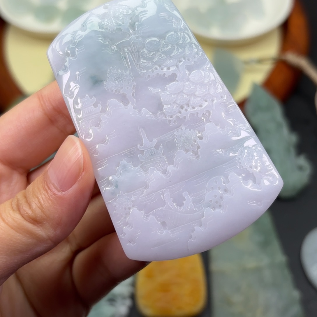 翡翠吊坠(不含链)未镶嵌