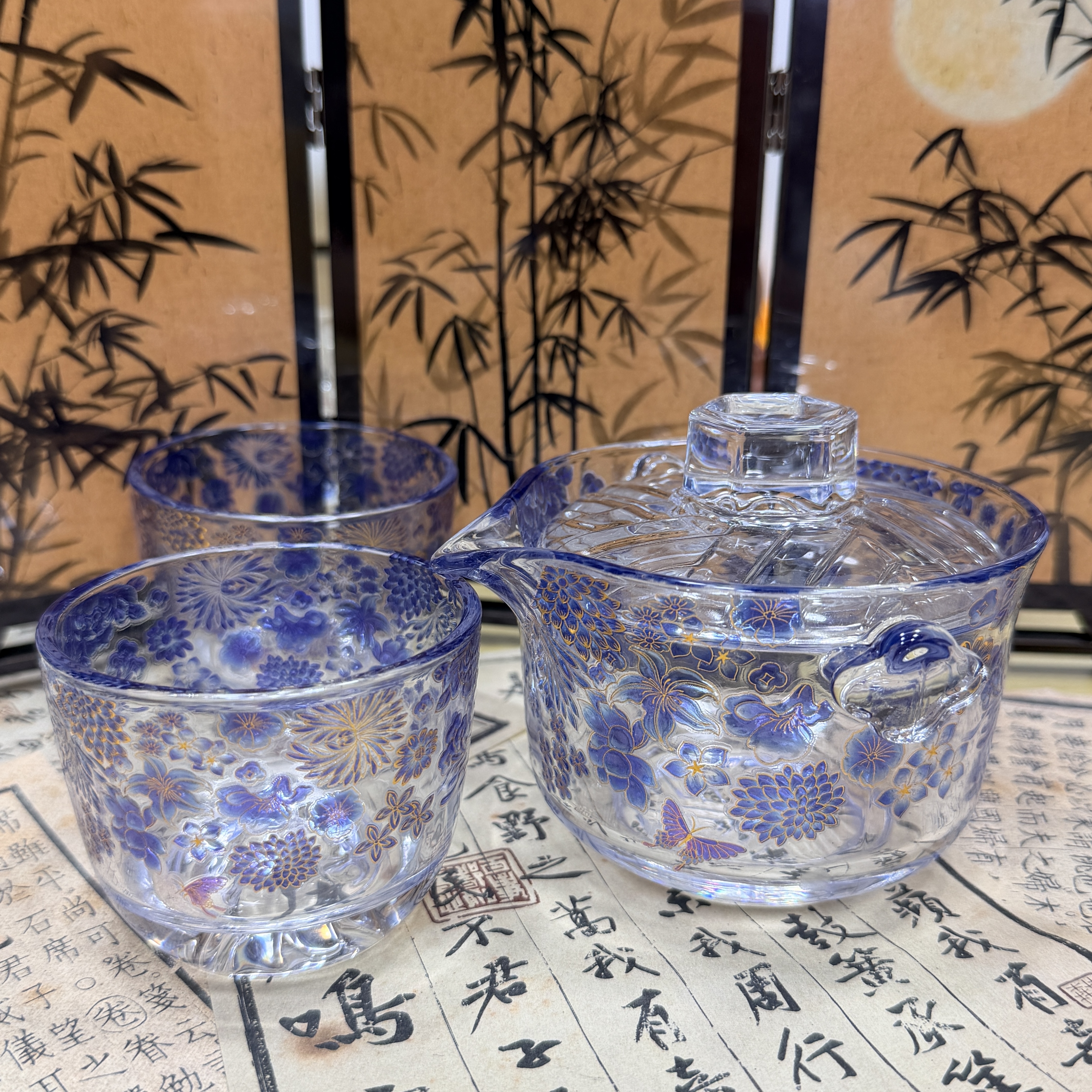 蓝绣球手抓+两杯@zhz916