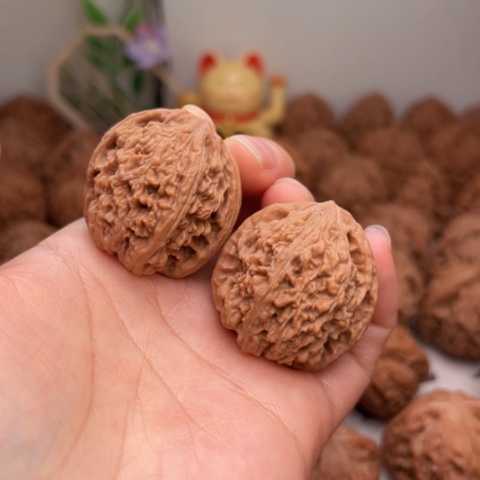 吊坠文玩核桃野生无名手捻34