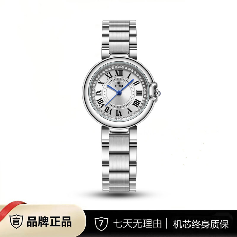 【专属】新款蓝气球款时尚经典百搭实心钢带女士腕表5835齐