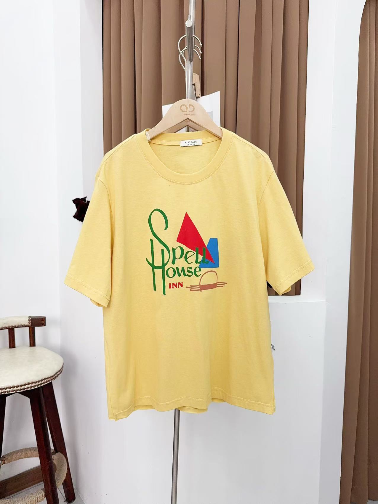 2024冬季新品T恤时尚字母印花短袖