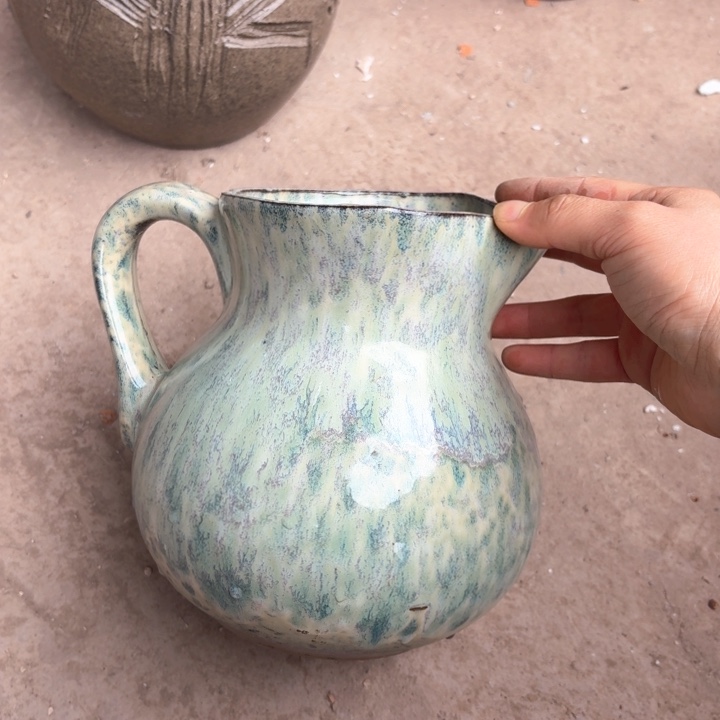 紫砂花盆微瑕12/17有孔