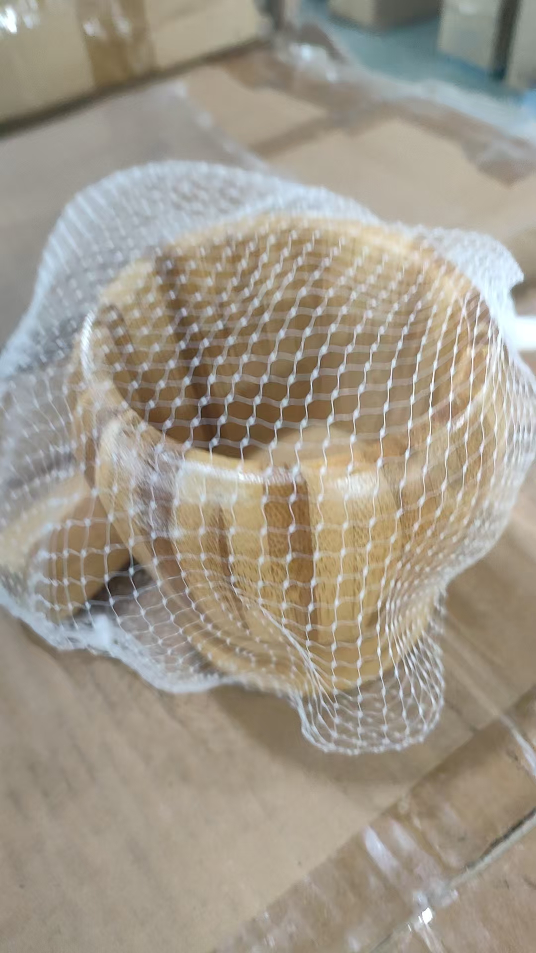 厨房捣蒜竹子桶发1个