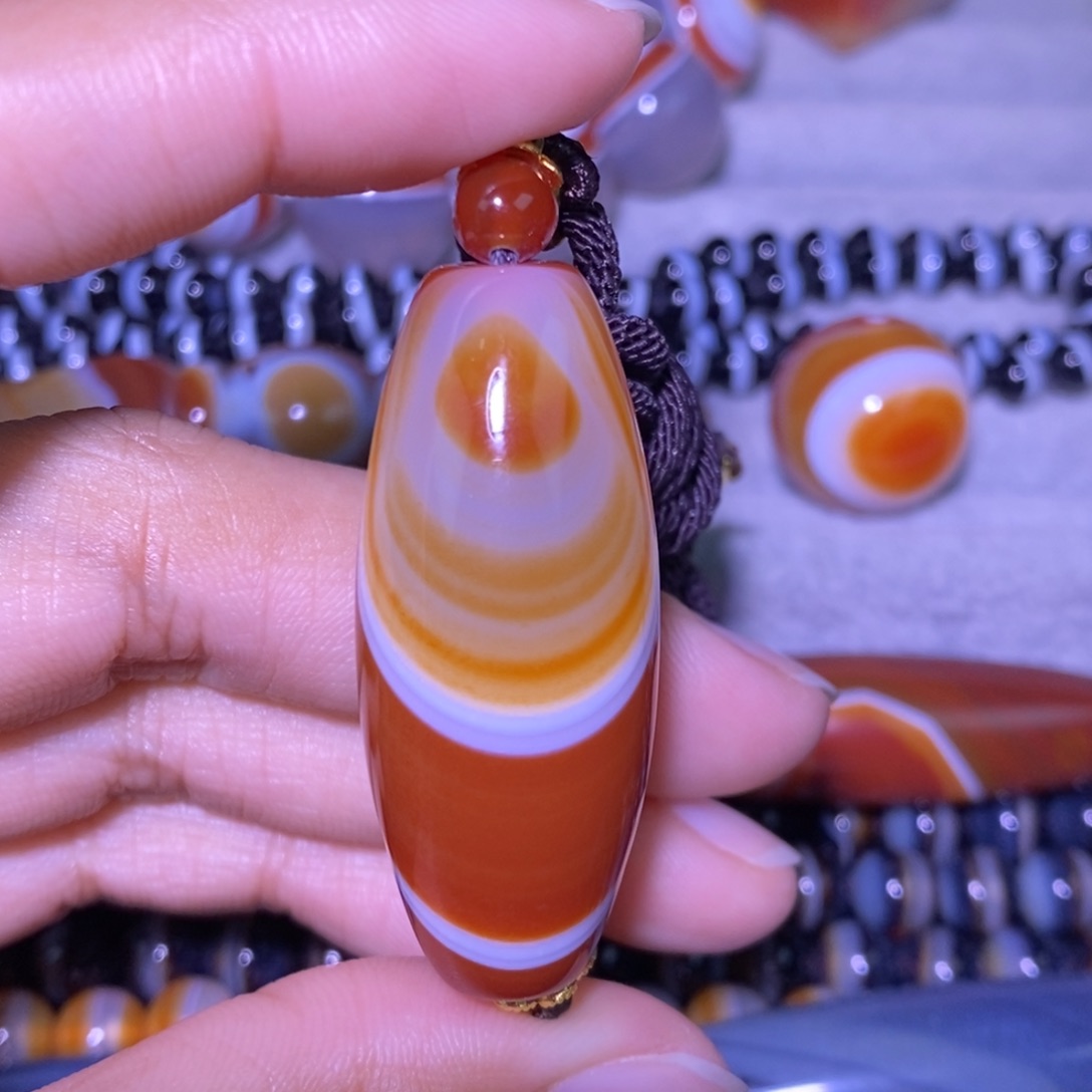 玛瑙/玉髓未镶嵌颈饰