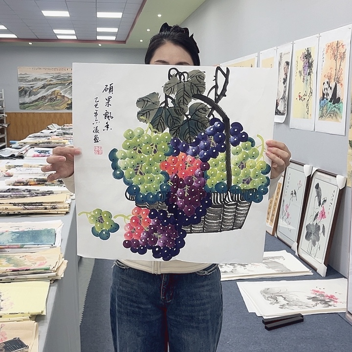 国画国画纯手绘作品