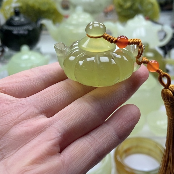 蛇纹石玉手链未镶嵌