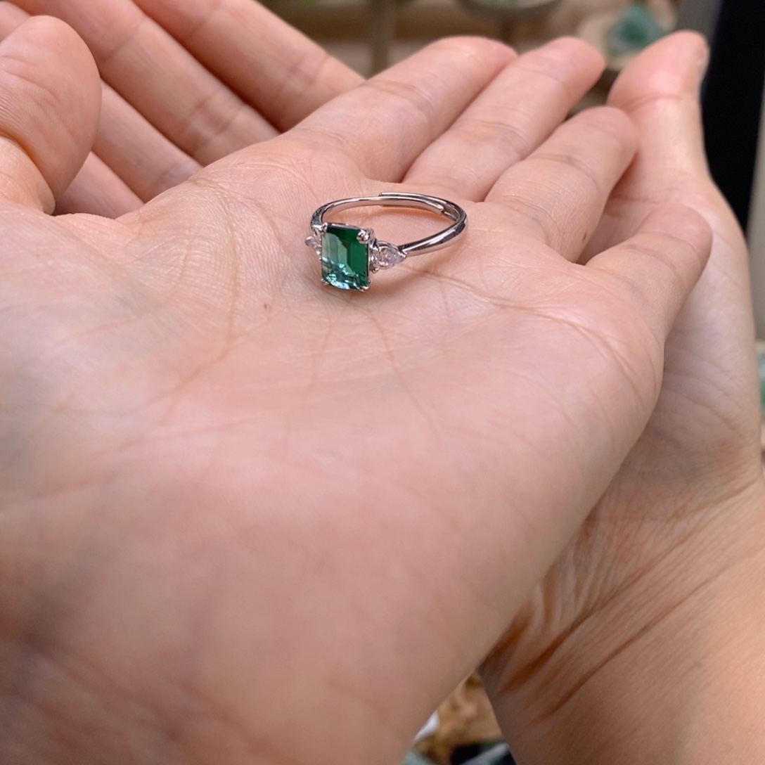 哆***梦合成欧泊银S925镶嵌