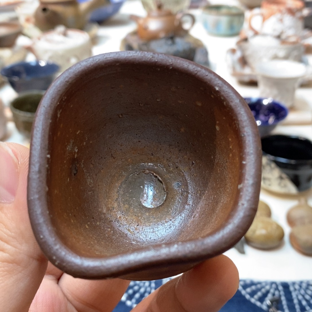 柴烧侘寂粗陶茶具
