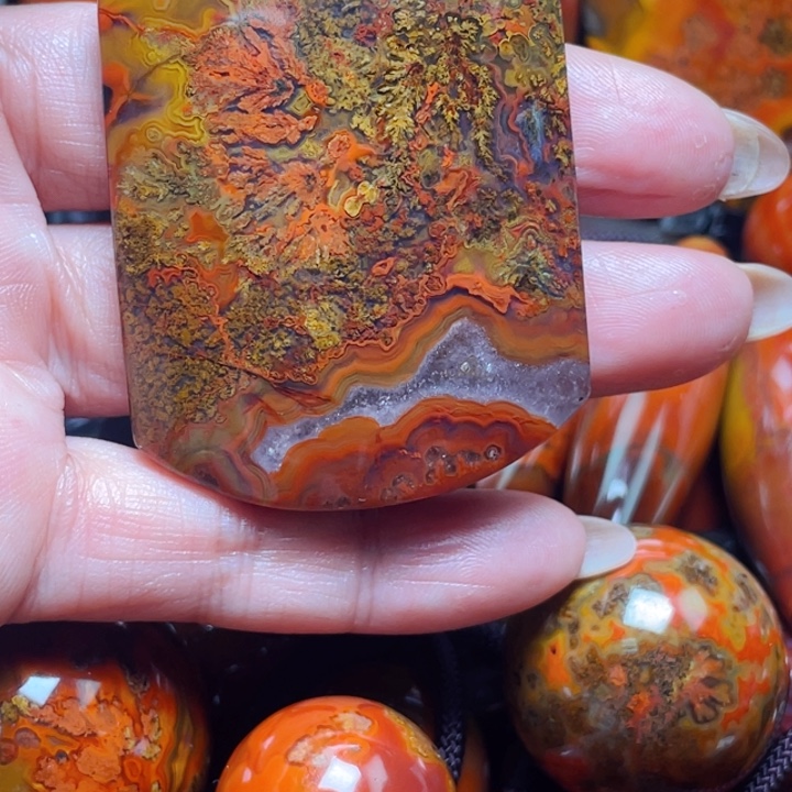 玛瑙/玉髓战国红玛瑙挂件未镶嵌枫*^