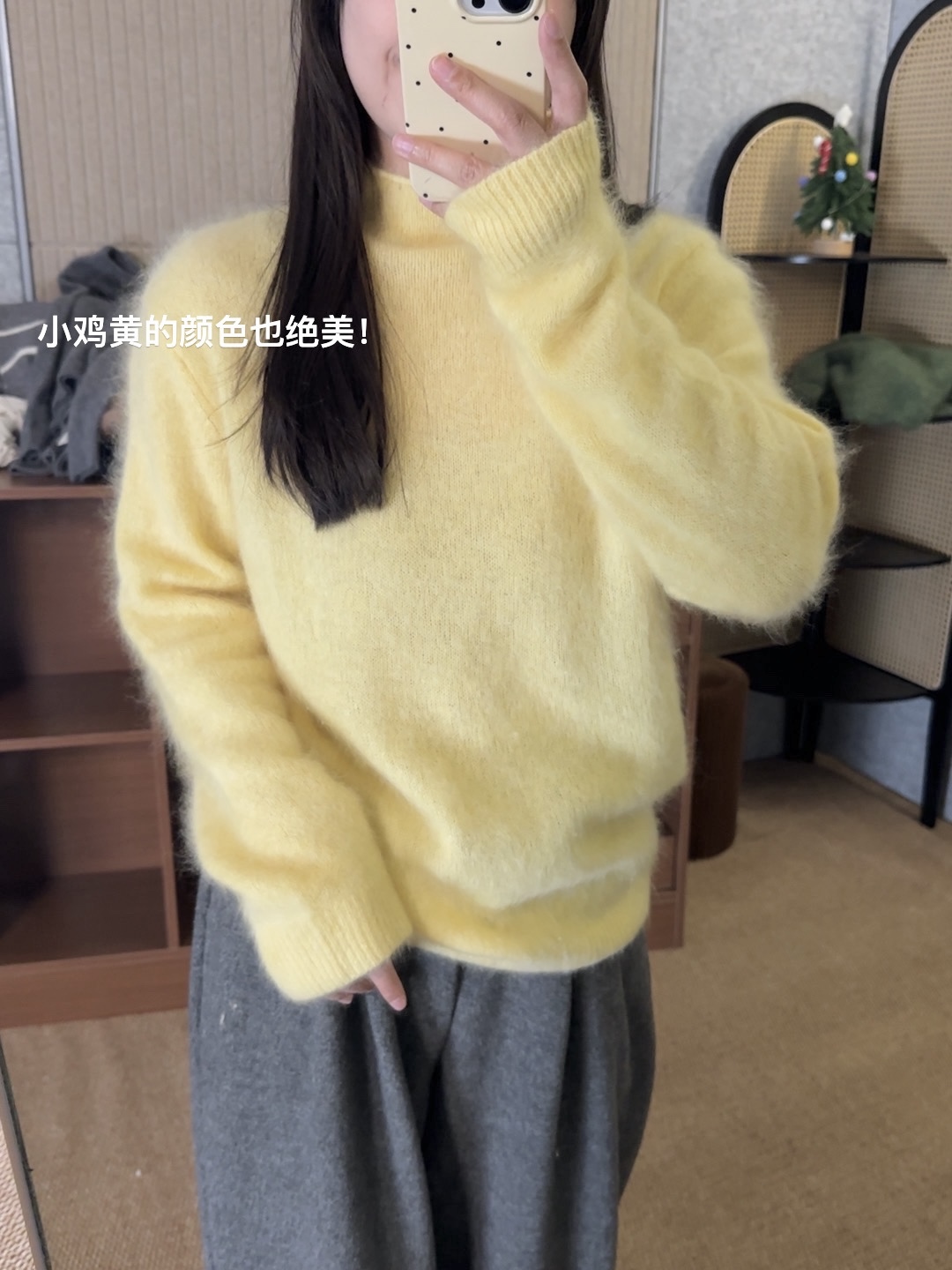 【鑫绒毛衣】常规款宽松圆领慵懒风衫可水洗水洗女半高领Y666-A227