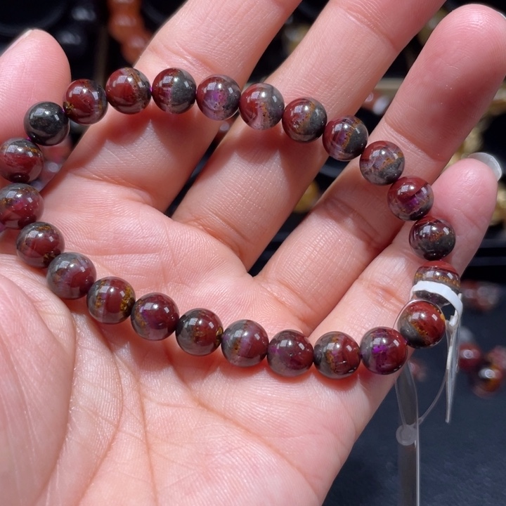 水晶手串未镶嵌极光手链