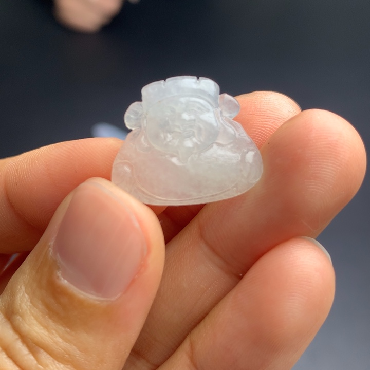 定制翡翠未镶嵌财神爷