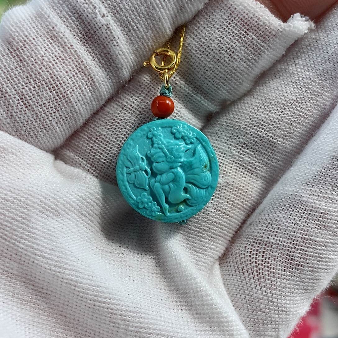 绿松石珠宝奇石未镶嵌