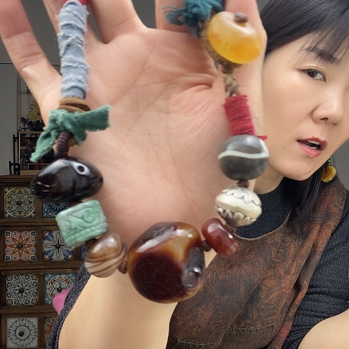 蜜蜡项链未镶嵌项链