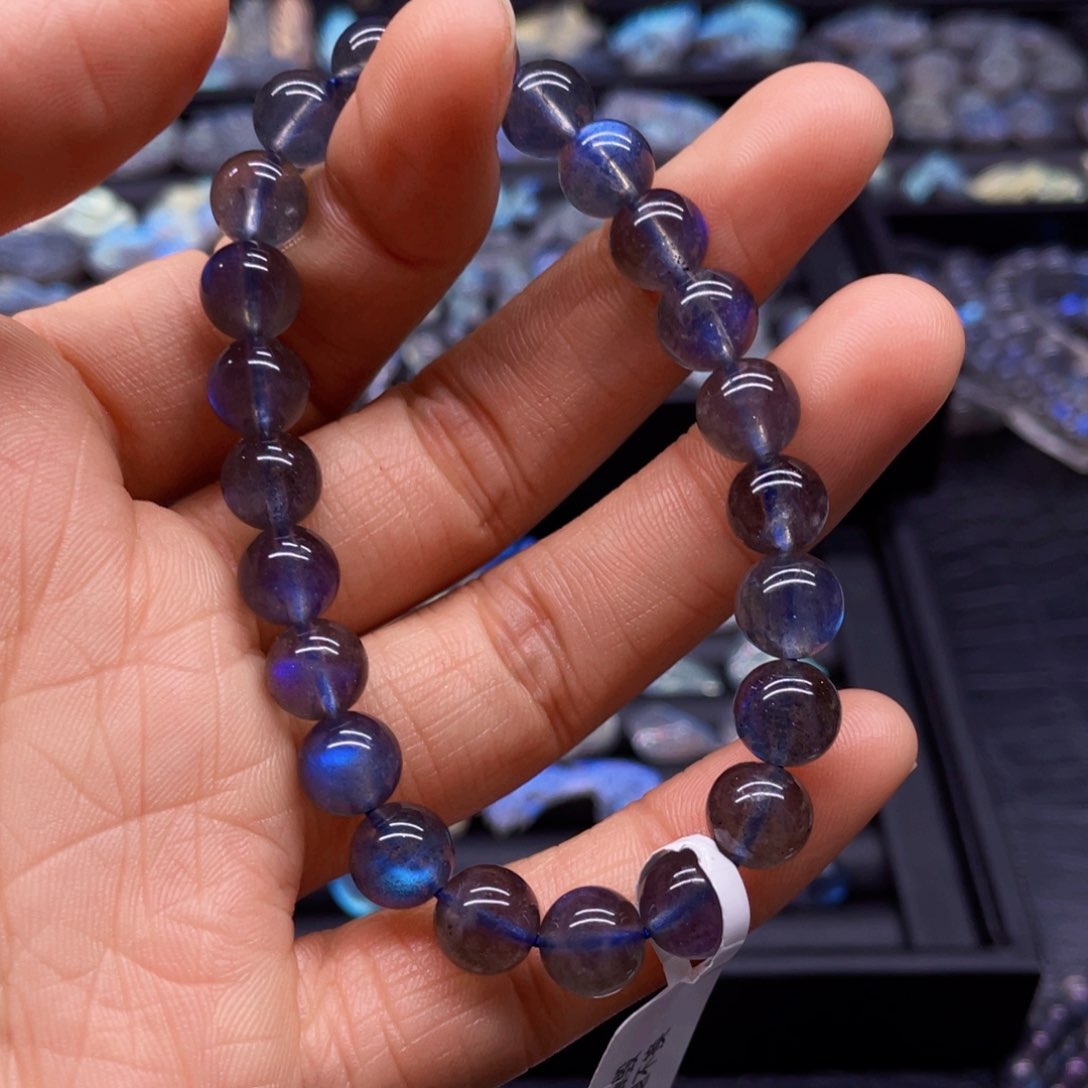 长石手链未镶嵌悦*8.6左右