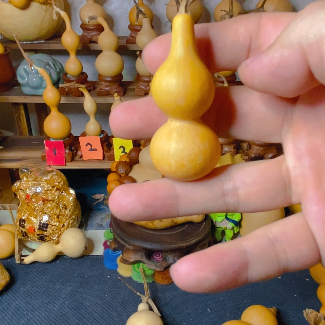 葫芦天然小葫芦文玩手把件