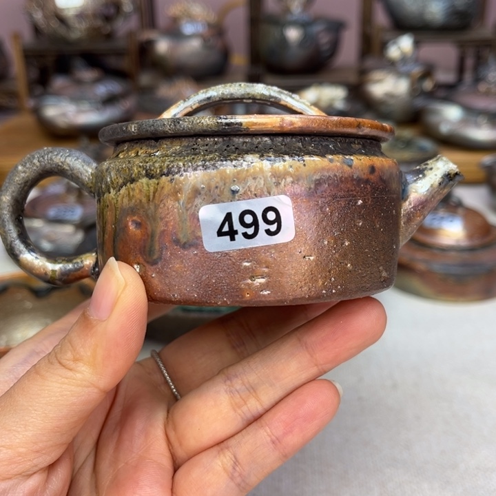 壶裸柴烧陶瓷茶具