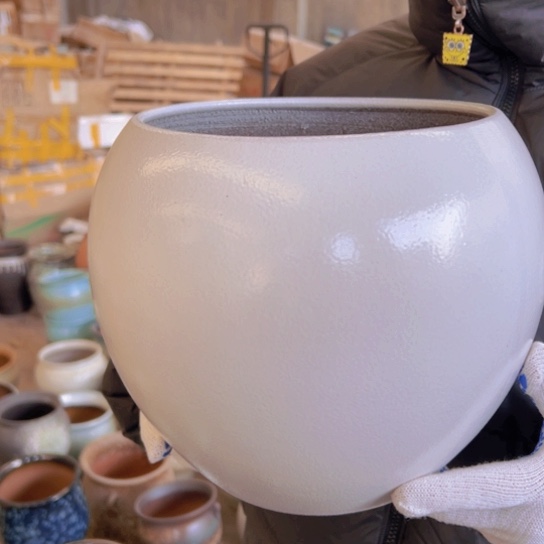 紫砂花盆高23口20—————-