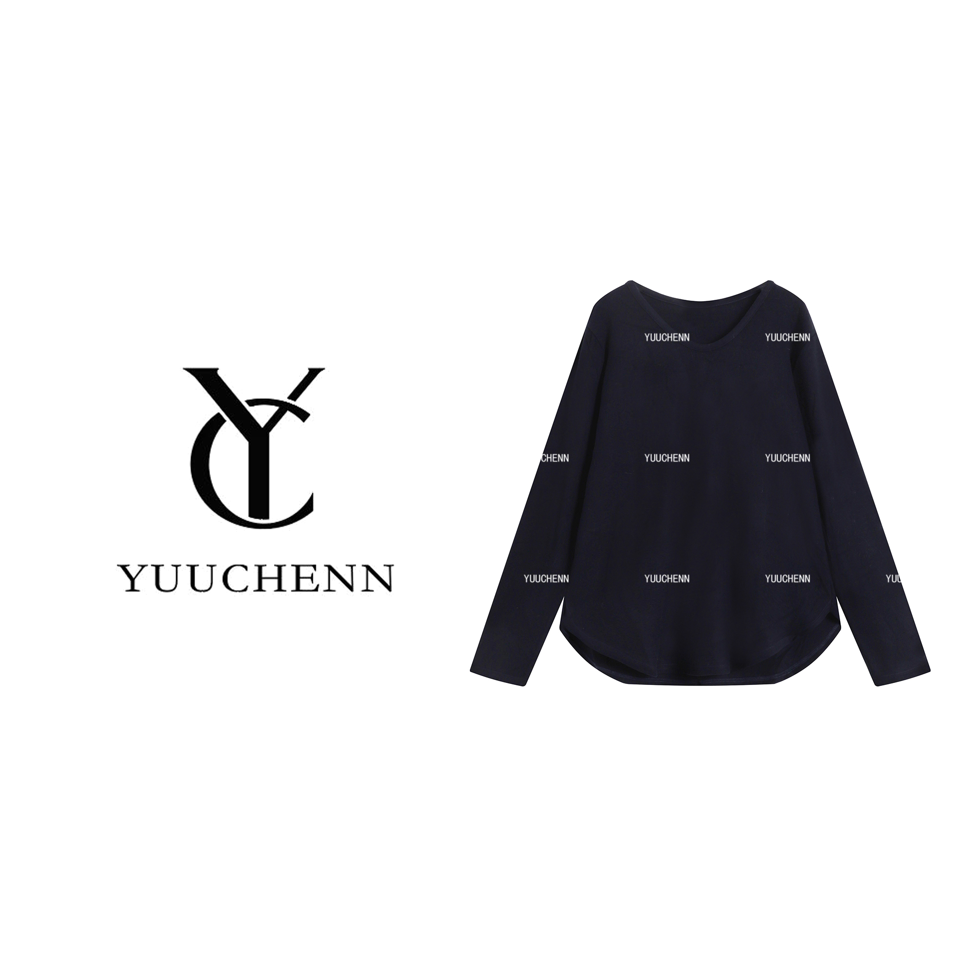 YUUCHENN“古典新绎”女冬季卫衣百搭保暖上衣25C-W80280