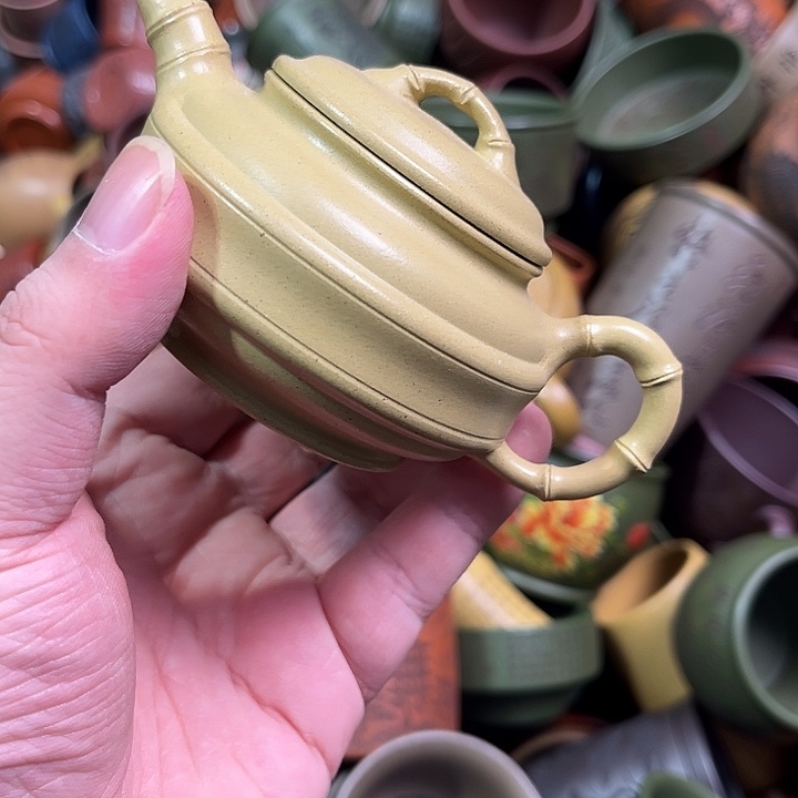 紫砂茶杯全手工紫砂主人杯
