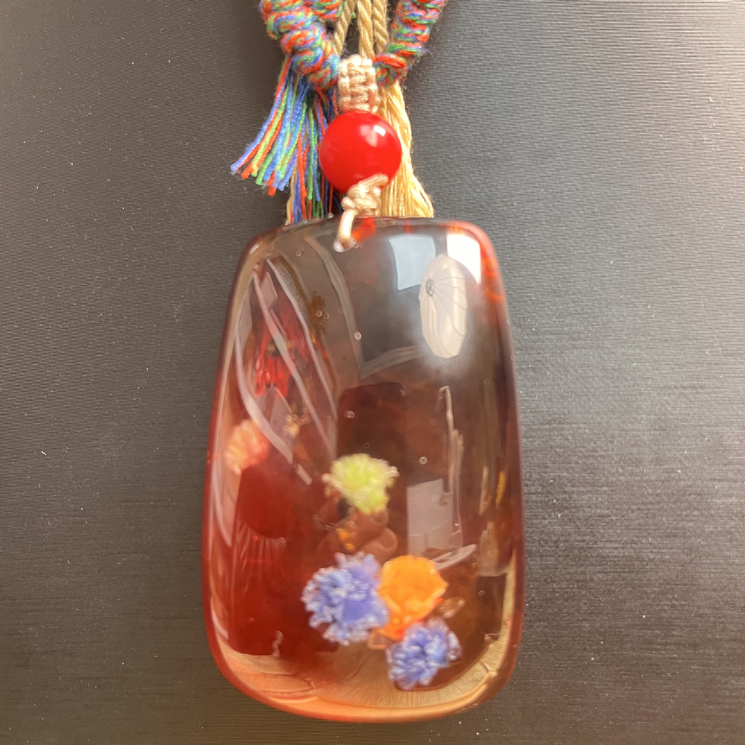 甄选AK952时尚虫草珀项圈